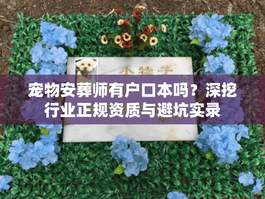 宠物安葬师有户口本吗？深挖行业正规资质与避坑实录