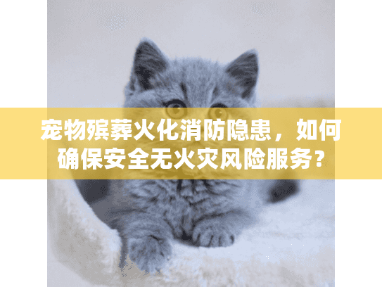 宠物殡葬火化消防隐患，如何确保安全无火灾风险服务？