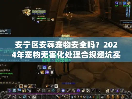 安宁区安葬宠物安全吗?2024年宠物无害化处理合规避坑实录 安宁区安葬宠物安全吗?2024年宠物无害化处理合规避坑实录