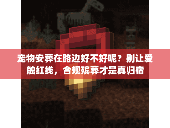 宠物安葬在路边好不好呢?别让爱触红线,合规殡葬才是真归宿 宠物安葬在路边好不好呢?别让爱触红线,合规殡葬才是真归宿