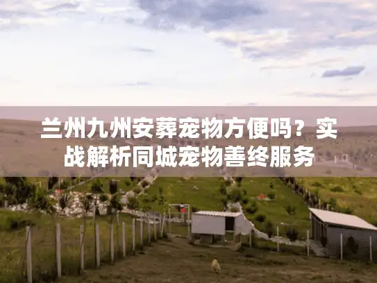 兰州九州安葬宠物方便吗？实战解析同城宠物善终服务