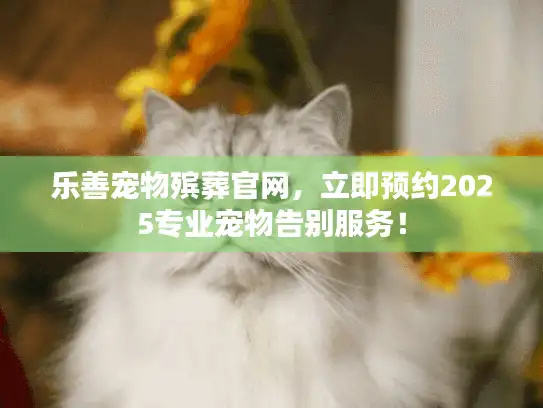 乐善宠物殡葬官网，立即预约2025专业宠物告别服务！