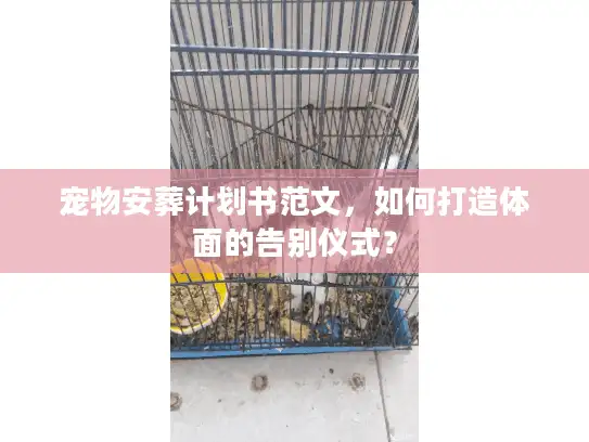 宠物安葬计划书范文,如何打造体面的告别仪式? 宠物安葬计划书范文,如何打造体面的告别仪式?