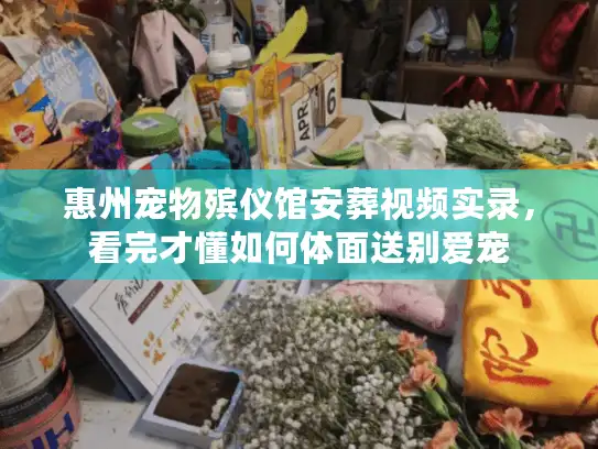 惠州宠物殡仪馆安葬视频实录，看完才懂如何体面送别爱宠