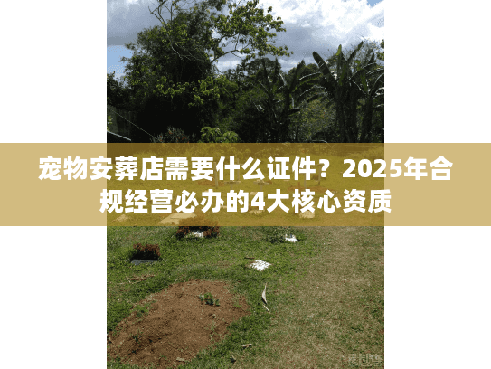 宠物安葬店需要什么证件?2025年合规经营必办的4大核心资质 宠物安葬店需要什么证件?2025年合规经营必办的4大核心资质