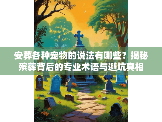 安葬各种宠物的说法有哪些？揭秘殡葬背后的专业术语与避坑真相