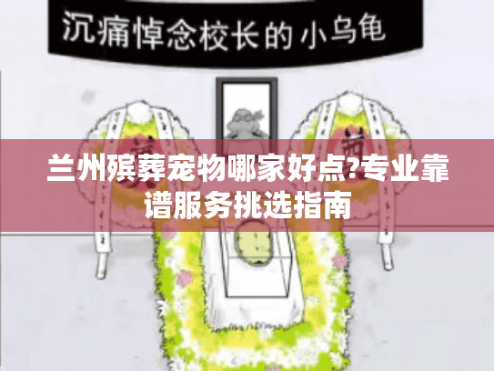 兰州殡葬宠物哪家好点?专业靠谱服务挑选指南