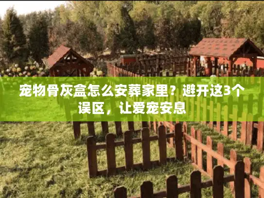 宠物骨灰盒怎么安葬家里？避开这3个误区，让爱宠安息