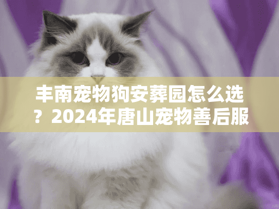 丰南宠物狗安葬园怎么选？2024年唐山宠物善后服务避坑实录