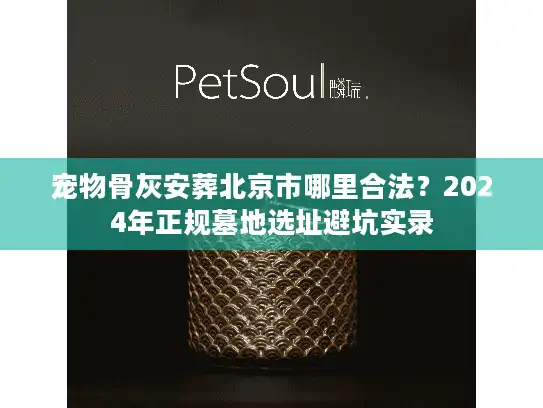 宠物骨灰安葬北京市哪里合法？2024年正规墓地选址避坑实录
