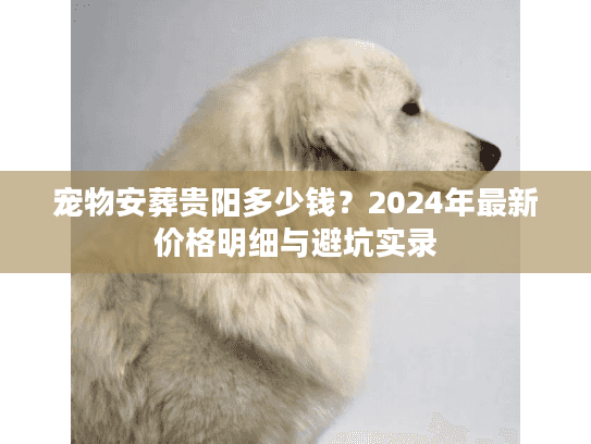 宠物安葬贵阳多少钱？2024年最新价格明细与避坑实录