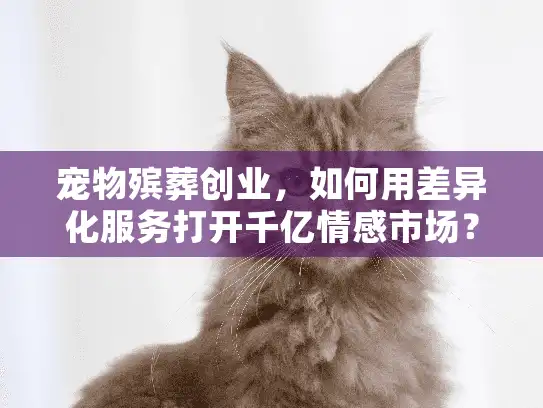 宠物殡葬创业，如何用差异化服务打开千亿情感市场？