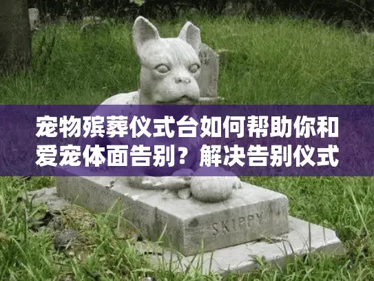 宠物殡葬仪式台如何帮助你和爱宠体面告别？解决告别仪式无准备难题