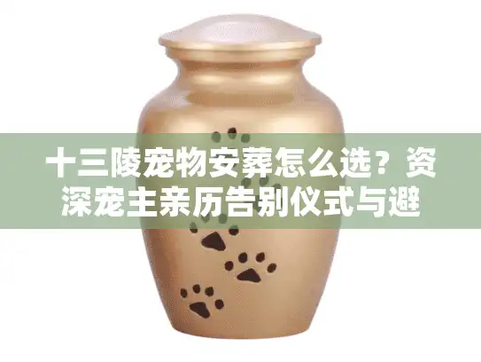 十三陵宠物安葬怎么选？资深宠主亲历告别仪式与避坑实录
