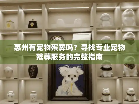惠州有宠物殡葬吗？寻找专业宠物殡葬服务的完整指南