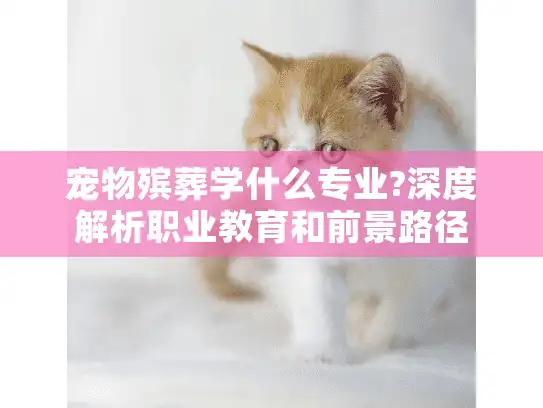 宠物殡葬学什么专业?深度解析职业教育和前景路径