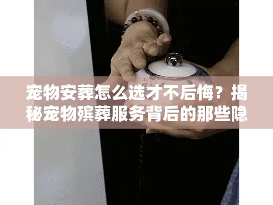 宠物安葬怎么选才不后悔?揭秘宠物殡葬服务背后的那些隐形门道 宠物安葬怎么选才不后悔?揭秘宠物殡葬服务背后的那些隐形门道
