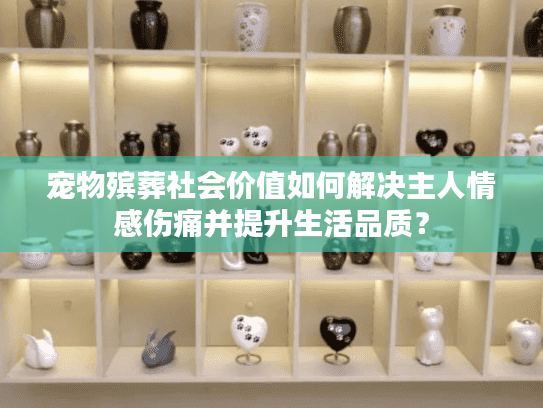 宠物殡葬社会价值如何解决主人情感伤痛并提升生活品质？