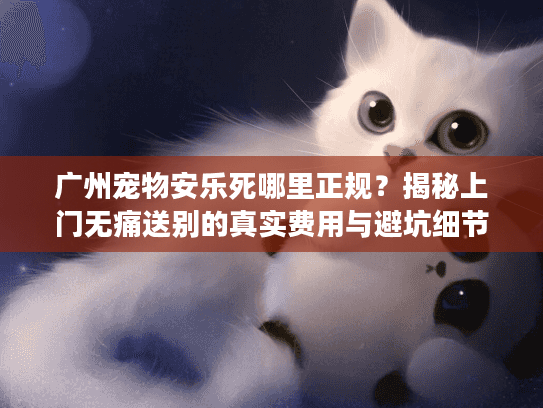 广州宠物安乐死哪里正规？揭秘上门无痛送别的真实费用与避坑细节