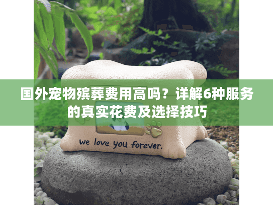 国外宠物殡葬费用高吗？详解6种服务的真实花费及选择技巧