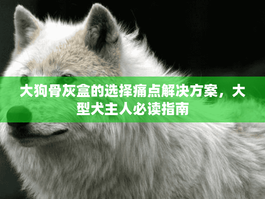 大狗骨灰盒的选择痛点解决方案,大型犬主人必读指南 大狗骨灰盒的选择痛点解决方案,大型犬主人必读指南
