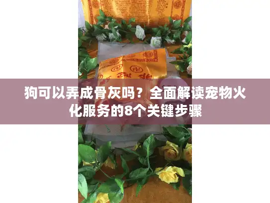 狗可以弄成骨灰吗？全面解读宠物火化服务的8个关键步骤