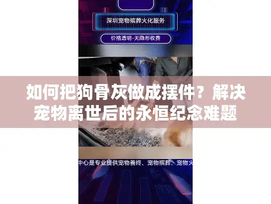 如何把狗骨灰做成摆件?解决宠物离世后的永恒纪念难题 如何把狗骨灰做成摆件?解决宠物离世后的永恒纪念难题