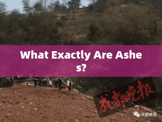 What Exactly Are Ashes? What Exactly Are Ashes?