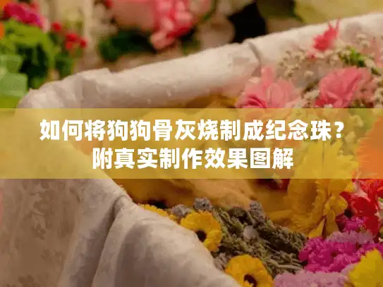如何将狗狗骨灰烧制成纪念珠？附真实制作效果图解