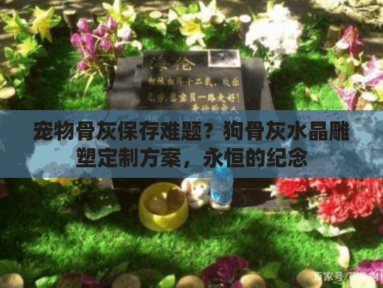 宠物骨灰保存难题？狗骨灰水晶雕塑定制方案，永恒的纪念