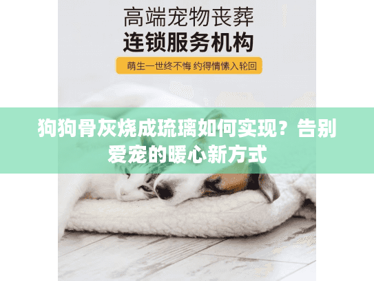 狗狗骨灰烧成琉璃如何实现？告别爱宠的暖心新方式