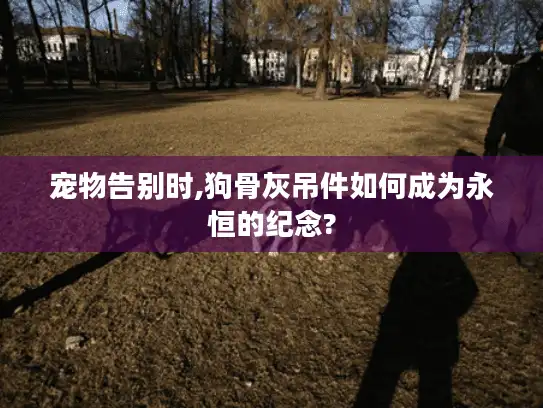 宠物告别时,狗骨灰吊件如何成为永恒的纪念?