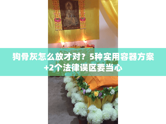 狗骨灰怎么放才对?5种实用容器方案+2个法律误区要当心 狗骨灰怎么放才对?5种实用容器方案+2个法律误区要当心