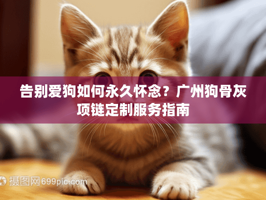 告别爱狗如何永久怀念？广州狗骨灰项链定制服务指南