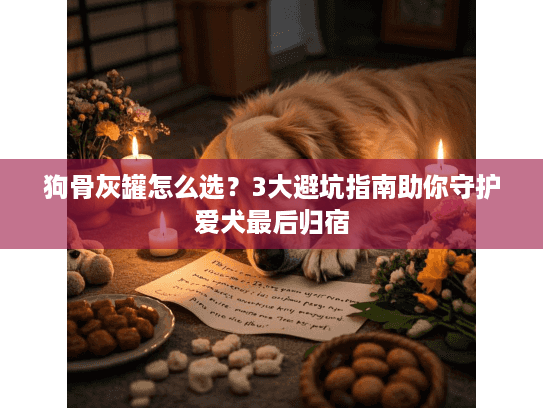 狗骨灰罐怎么选？3大避坑指南助你守护爱犬最后归宿