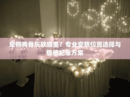 宠物狗骨灰放哪里？专业安放位置选择与情感纪念方案