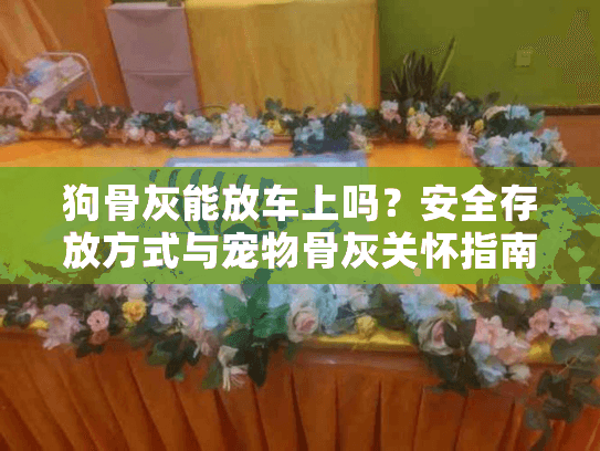 狗骨灰能放车上吗？安全存放方式与宠物骨灰关怀指南