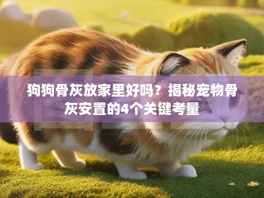 狗狗骨灰放家里好吗？揭秘宠物骨灰安置的4个关键考量