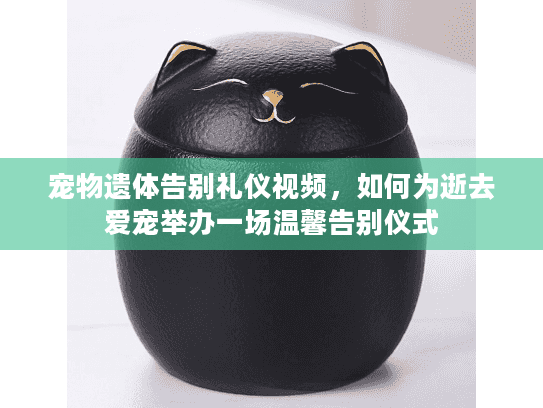 宠物遗体告别礼仪视频，如何为逝去爱宠举办一场温馨告别仪式