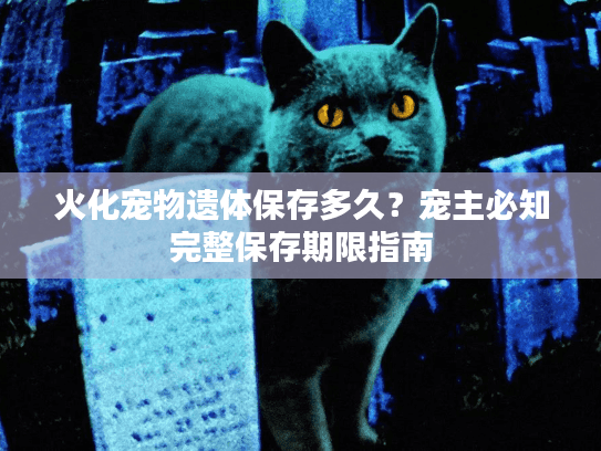 火化宠物遗体保存多久？宠主必知完整保存期限指南