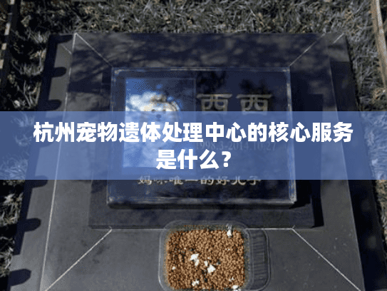 杭州宠物遗体处理中心的核心服务是什么？
