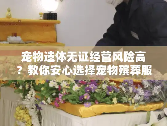 宠物遗体无证经营风险高？教你安心选择宠物殡葬服务