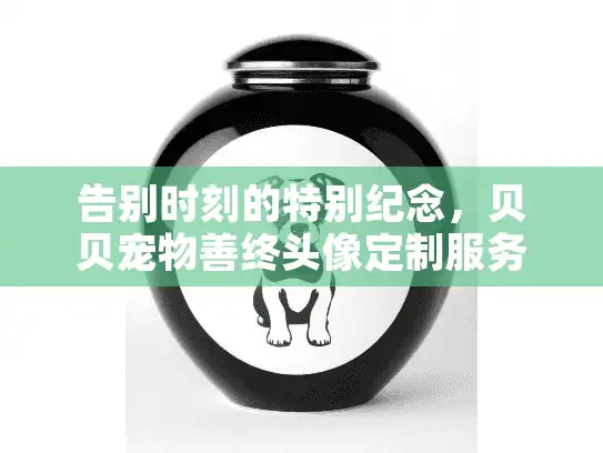 告别时刻的特别纪念，贝贝宠物善终头像定制服务如何抚慰心灵