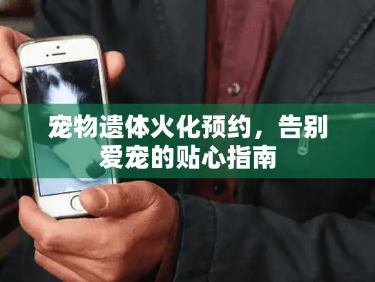 宠物遗体火化预约,告别爱宠的贴心指南 宠物遗体火化预约,告别爱宠的贴心指南