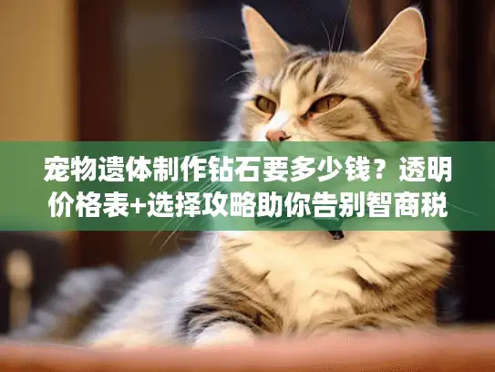 宠物遗体制作钻石要多少钱？透明价格表+选择攻略助你告别智商税