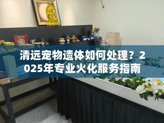 清远宠物遗体如何处理？2025年专业火化服务指南