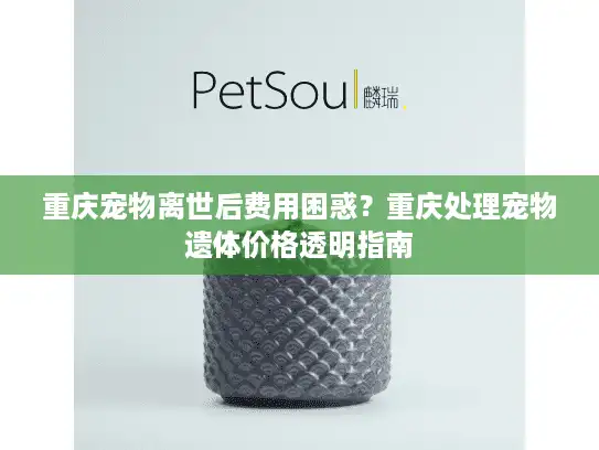 重庆宠物离世后费用困惑？重庆处理宠物遗体价格透明指南