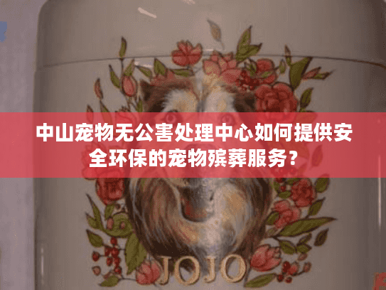 中山宠物无公害处理中心如何提供安全环保的宠物殡葬服务？