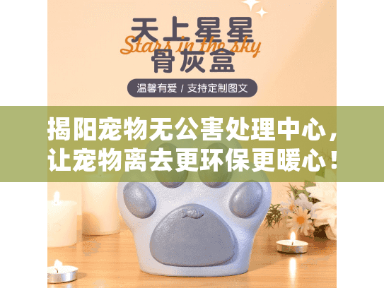 揭阳宠物无公害处理中心，让宠物离去更环保更暖心！