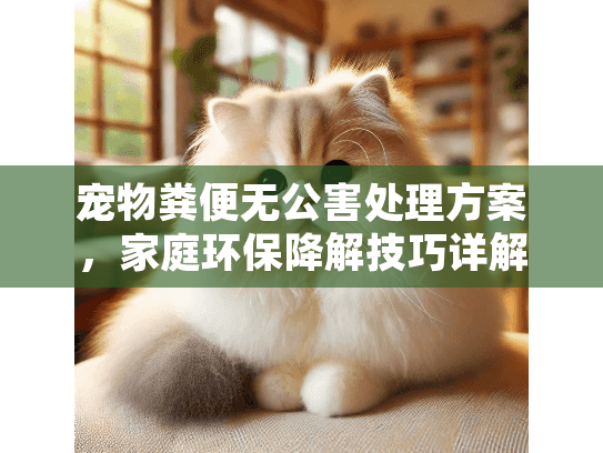 宠物粪便无公害处理方案，家庭环保降解技巧详解